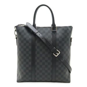 Pre Loved louis vuitton Men black | black Tote Bags